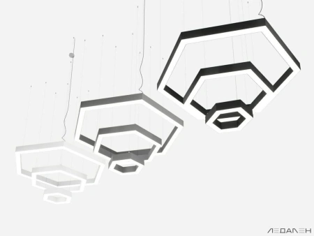 Купить шестиугольный светильник hexagon trio 4000k 126w с доставкой