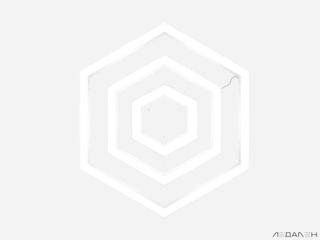 Купить шестиугольный светильник hexagon trio 4000k 126w с доставкой