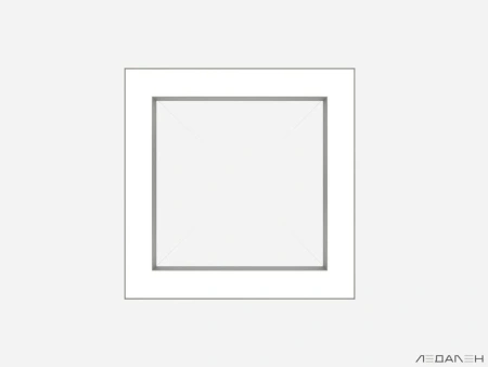 Купить квадратный светильник quadro foro 5000k 116w с доставкой