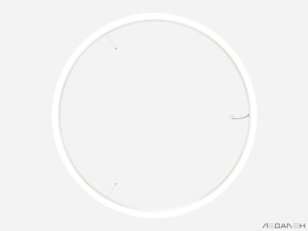 Купить светильник кольцо ring 6000k 116w с доставкой