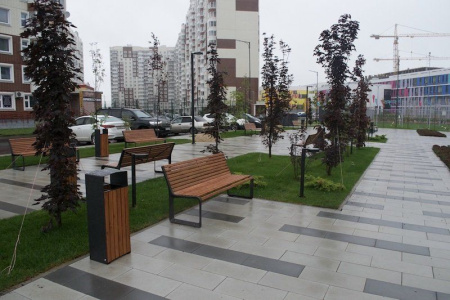 Скамейка чугунная «Варшава» 1,8 м