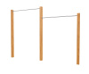 Турник двойной WOOD&SPORT «Реутов»