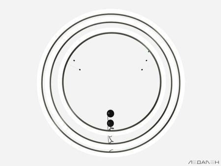 Купить светильник кольцо ring trio 3000k 324w с доставкой