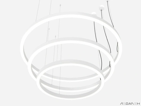 Заказать светильник кольцо ring trio 6000k 133w артикул  с доставкой