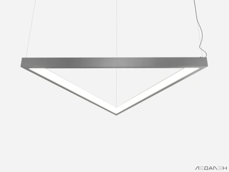 Купить треугольный светильник triangolo dentro 5000k 78w с доставкой