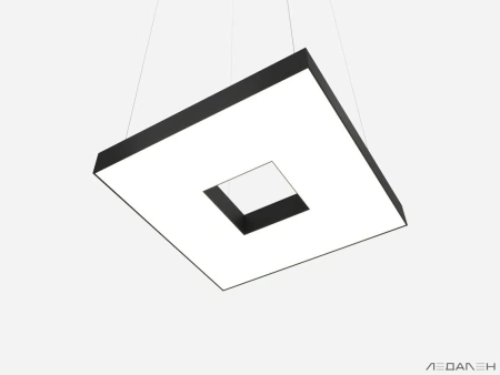 Купить квадратный светильник quadro holo 3000k 101w с доставкой