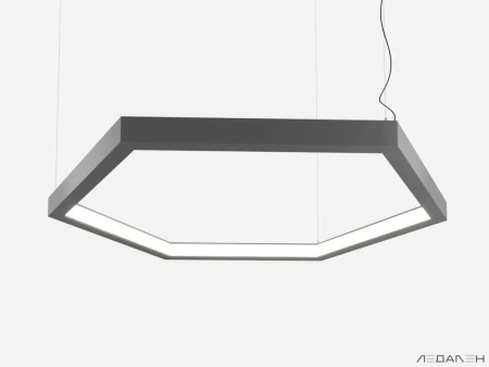 Купить шестиугольный светильник hexagon dentro 6000k 108w с доставкой