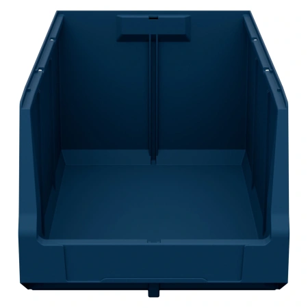 Складской лоток Logic Store 500х300х250 мм синий индиго с отверстиями для перегородок N2 (12.407.2)