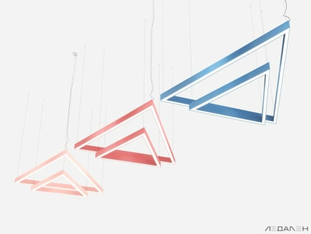 Купить треугольный светильник triangolo duо 5000k 93w с доставкой