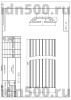 ГКК 1-25 Гибкий Кабель-канал. ПВХ (1 канал 38х16 мм)