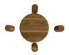 Стол с пеньками HARDWOOD «Лесной»