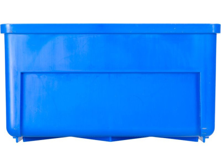Ящик сплошной 300×185×100 мм, объем 5.55 л., арт.: 6002, синий, код: 10459