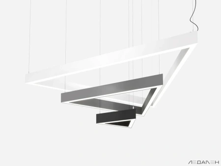 Купить треугольный светильник triangolo trio 6000k 117w с доставкой