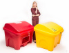 Ящик для песка Boxsand 0,5 м3 с дозатором и с нишами для вил погрузчика