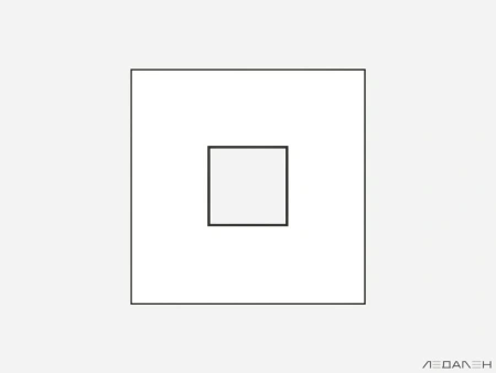 Купить квадратный светильник quadro holo 3000k 101w с доставкой