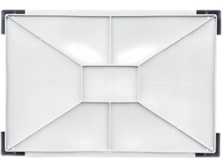 Ящик перфорированный 600×400×135, арт.: 120, объём 32.4, натуральный, код: 02494