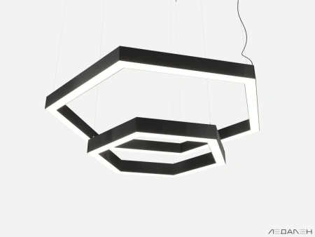 Купить шестиугольный светильник hexagon duo 4000k 144w с доставкой