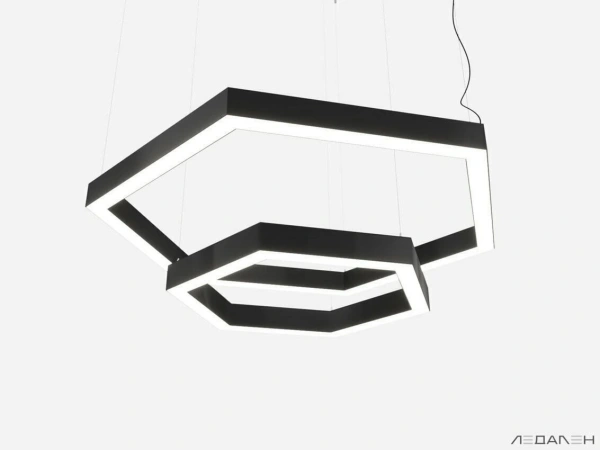 Заказать шестиугольный светильник hexagon duo 6000k 144w артикул  с доставкой