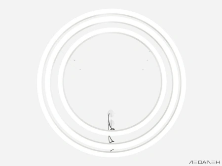 Купить светильник кольцо ring trio 3000k 324w с доставкой