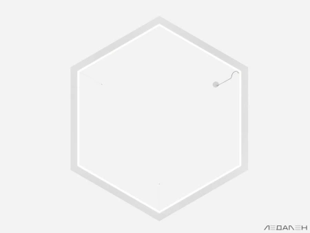Купить шестиугольный светильник hexagon dentro 6000k 108w с доставкой