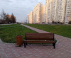 Скамейка чугунная «Голландия» с подлокотниками 3,0 м (3 опоры)