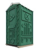 Мобильная туалетная кабина ЛЮКС ECOSTYLE