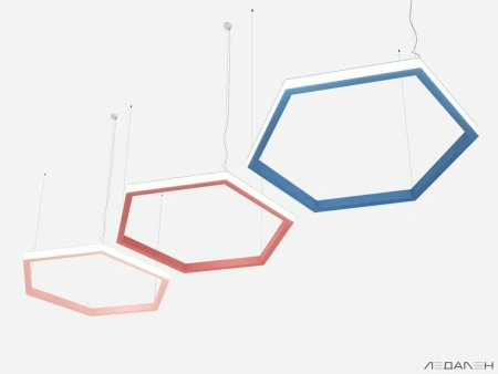 Купить шестиугольный светильник hexagon side 5000k 216w с доставкой