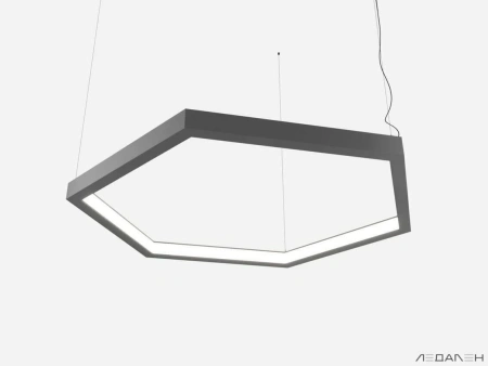 Купить шестиугольный светильник hexagon dentro 6000k 108w с доставкой