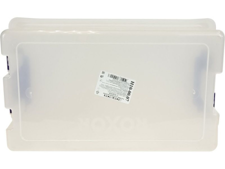 Ящик 400х225х155 с крышкой на клипсах, код: 29634