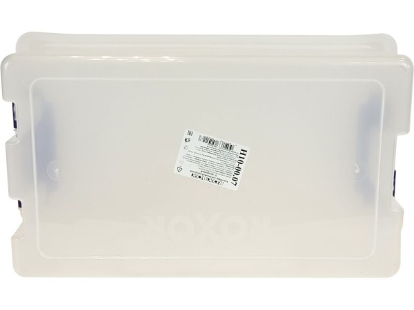 Ящик 400х225х155 с крышкой на клипсах, код: 29634