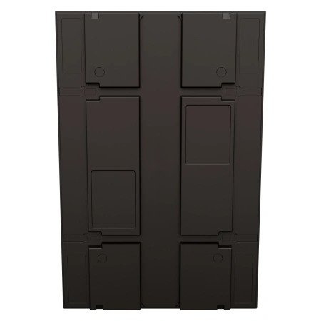 Крышка пластиковая BL 1200x800x50 мм чёрная