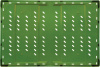 Ящик перфорированный 600×400×140, арт.: 118, объём 33.6, зелёный, код: 00353